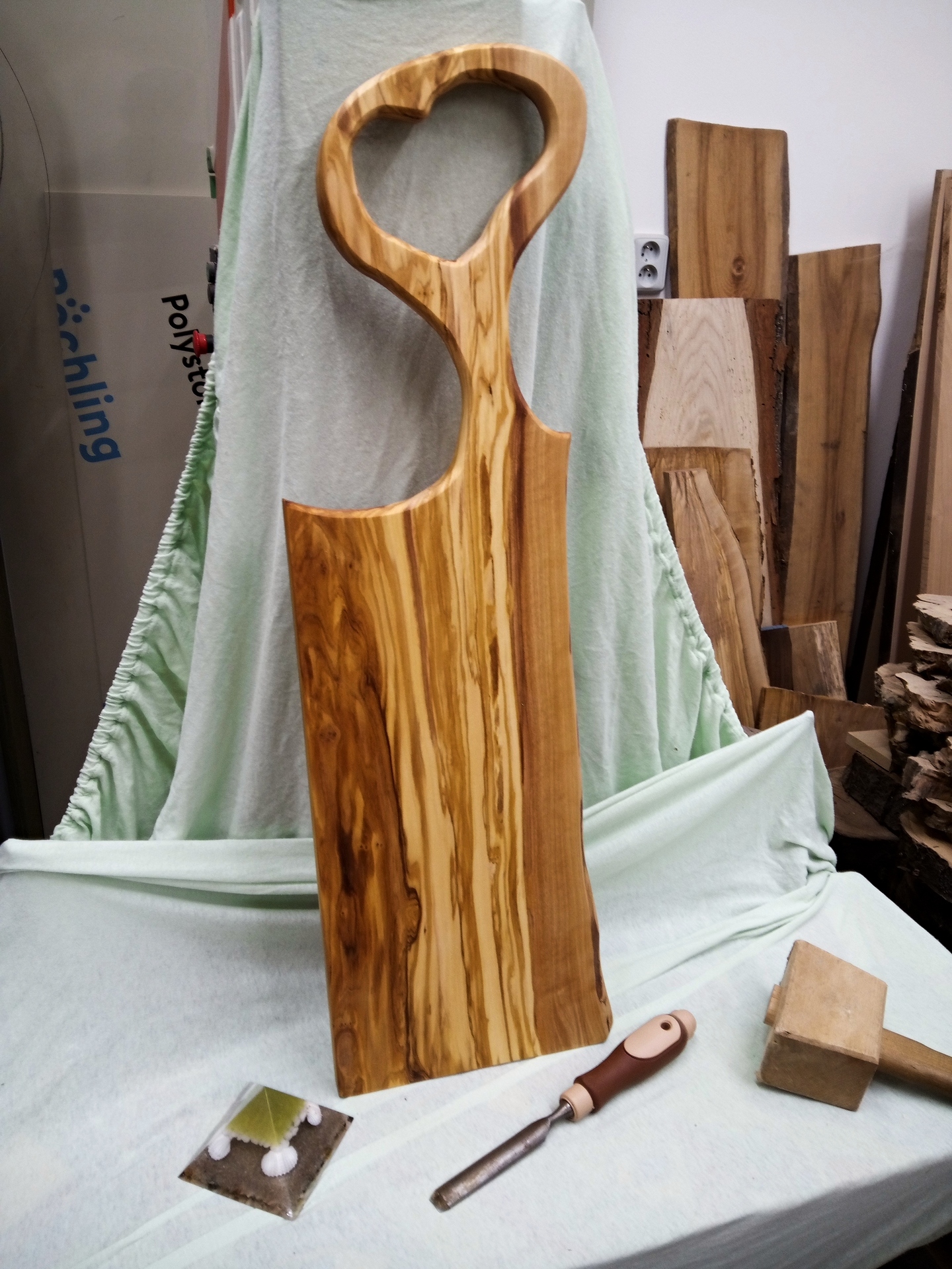 Olivové prkénko 760 x 220 mm - Obrázek 2