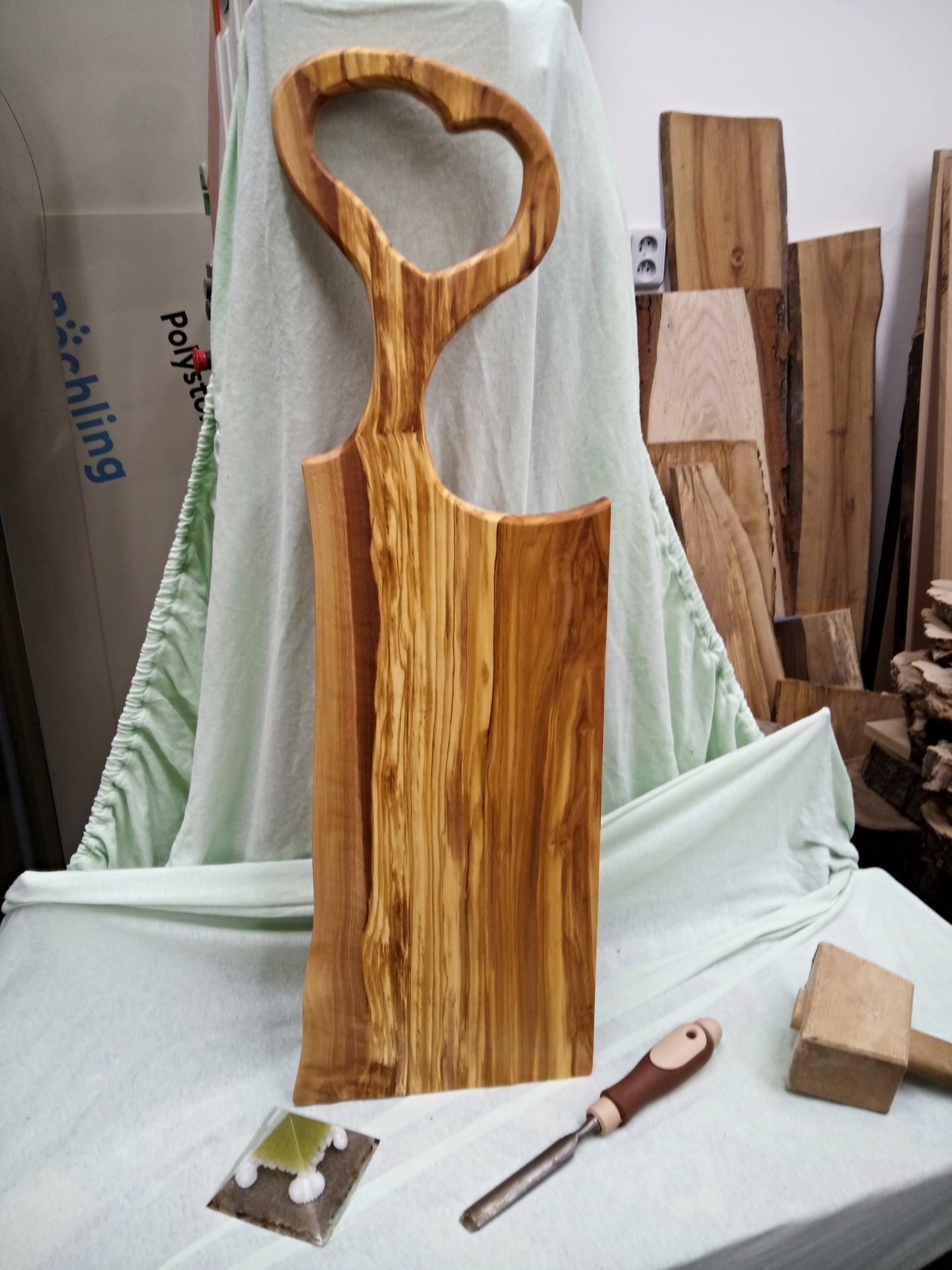 Olivové prkénko 760 x 220 mm - Obrázek 4