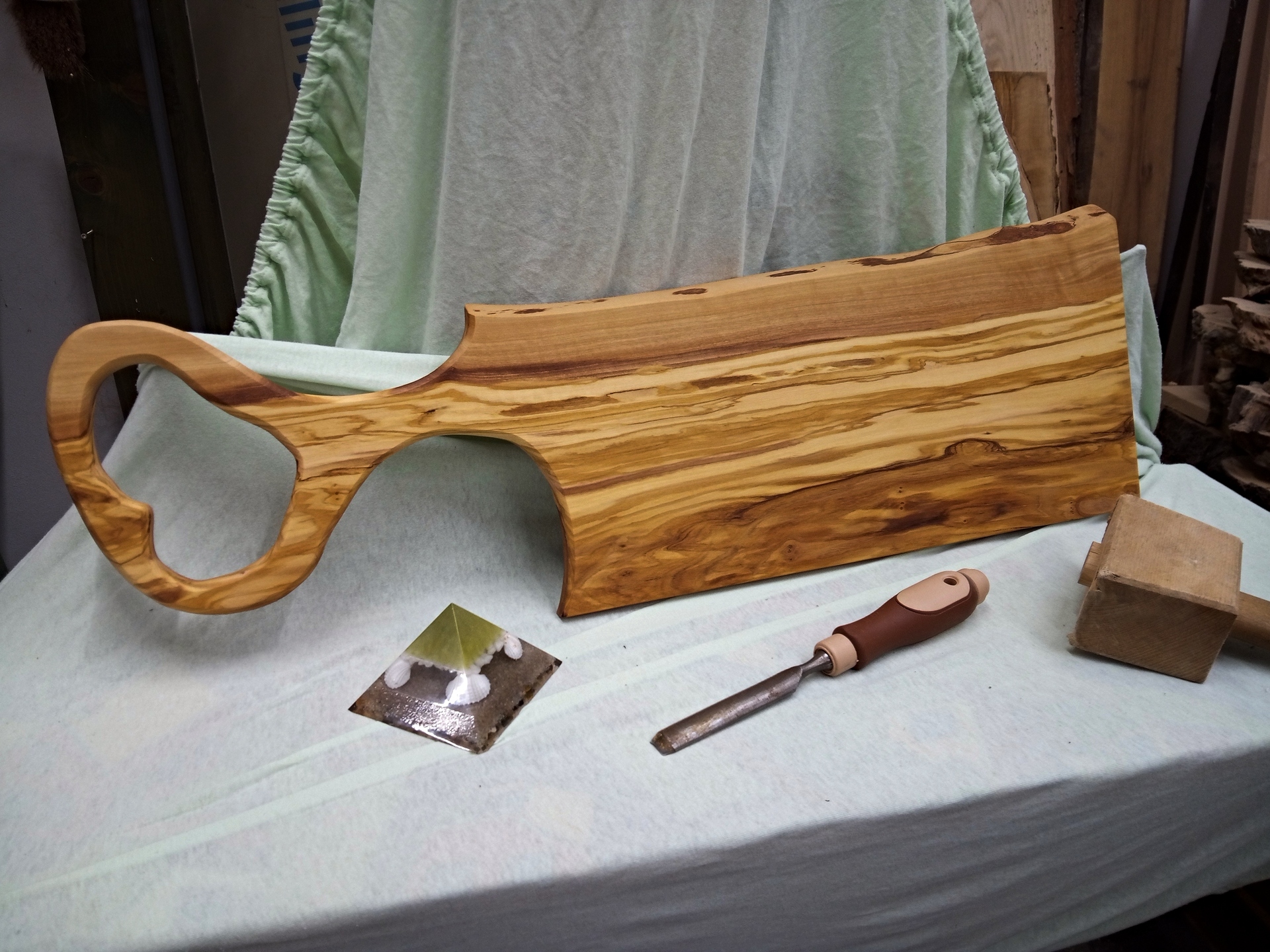 Olivové prkénko 760 x 220 mm - Obrázek 3