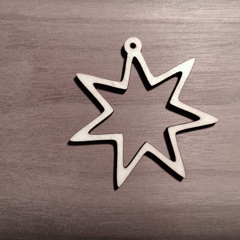 Vánoční ozdoba hvězda