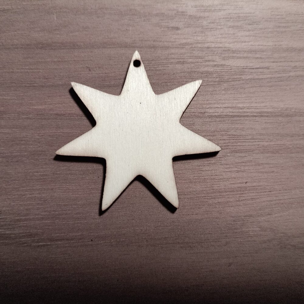 Vánoční ozdoba hvězdička