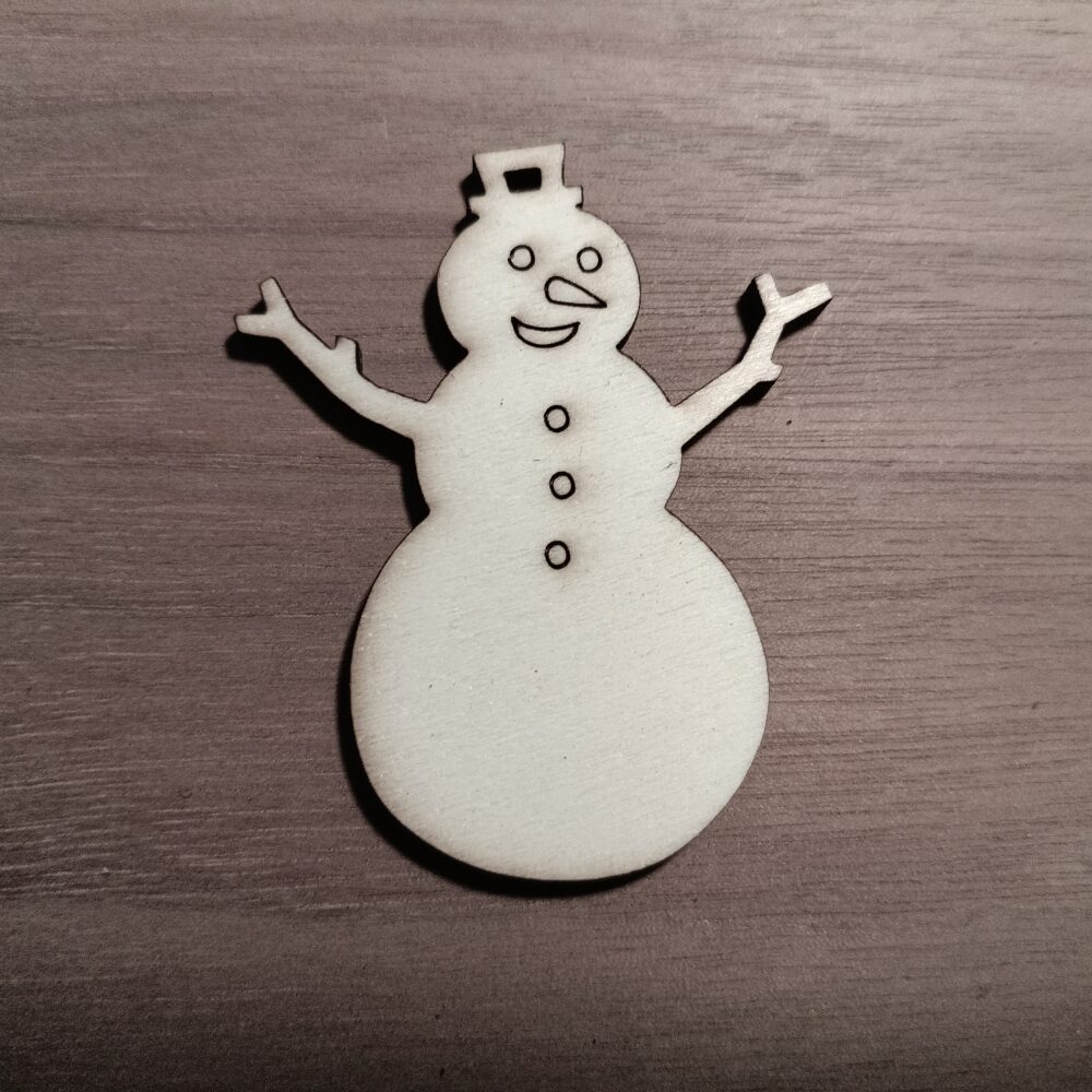 Vánoční ozdoba sněhulák